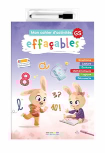 Mon cahier d'activités effaçables - Grande section : Conçu par des enseignants