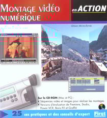 Montage video numerique en action