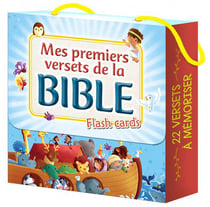 Mes premiers versets de la bible - flash cards