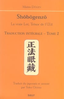 Maitre dogen shobogenzo tome 2