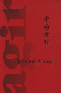 REVUE AGIR Tome 26-27 : équations chinoises
