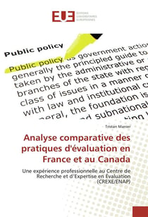 Analyse comparative des pratiques d'evaluation en france et au canada