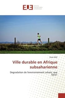 Ville durable en Afrique subsaharienne : Degradation de l'environnement urbain, que faire?