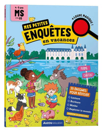 Cahier de vacances : Mes petites enquêtes en vacances (édition 2025)