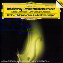 Tchaikovski : sérénade pour cordes op.48 - dvorak : sérénade pour cordes op.22