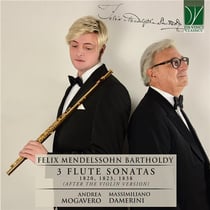 Mendelssohn : 3 Sonates pour flûte