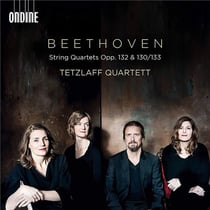 String quartets, op. 132, 130 and 133