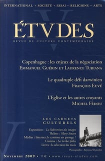 Copenhague : les enjeux de la négociation (novembre 2009)