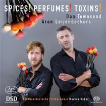 Spices! perfumes! toxins! / Oeuvres pour 2 percussions et orchestre