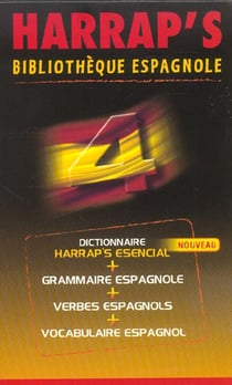Pack 4 exemplaires - harrap's bibliotheque espagnole