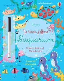 L'aquarium - je trace, j'efface