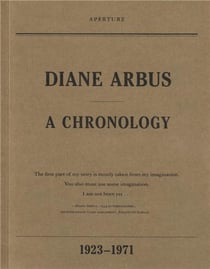 Diane arbus - a chronology