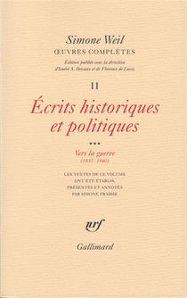 Oeuvres complètes Tome 2 - écrits historiques et politiques Tome 3
