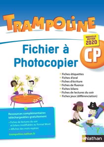 TRAMPOLINE : français - fichier à photocopier - CP (édition 2020)