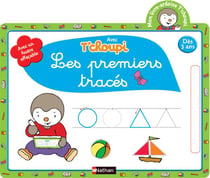 Mon livre-ardoise - t'choupi - les premiers tracés - à partir de 3 ans