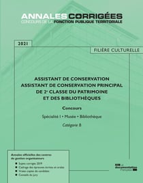 Assistant de conservation assistant de conservation principal de 2e classe