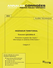 Ingénieur territorial - concours spécialités II (édition 2020)