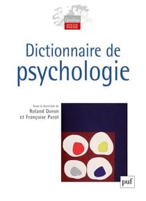 Dictionnaire de psychologie (3e édition)