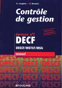 Controle de gestion epreuve n.7 decf descf mstc msg