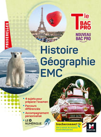 Passerelles : histoire-géographie-EMC - terminale bac pro -- livre de l'élève (édition 2021)