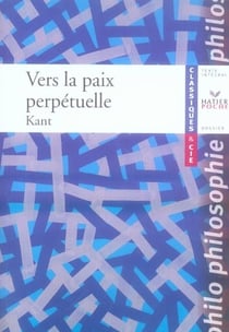 Vers la paix perpétuelle