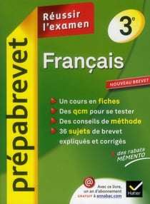 Prepabrevet examens - français - 3ème