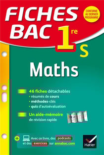 Fiches bac - maths - 1ère s
