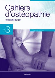 CAHIERS D'OSTEOPATHIE Tome 3 : ostéopathie du sport