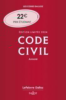 Code civil : annoté (édition 2024)