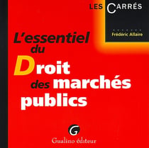 L'essentiel des marchés publics
