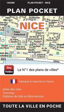Nice : plan pocket (édition 2023)