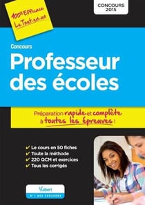 Concours professeur des écoles tout en un 2015
