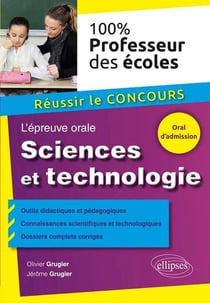 L'épreuve de sciences et technologie au concours de professeur des écoles