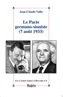 Le Pacte germano-sioniste (7 août 1933)