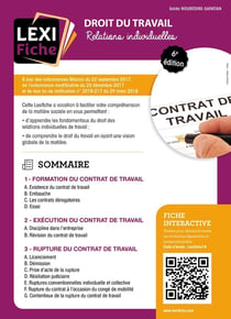 Droit du travail, relations individuelles