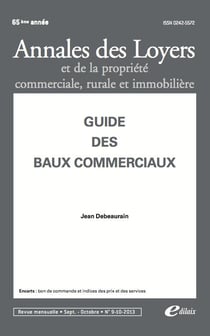Guide des baux commerciaux