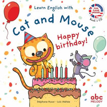 Learn english with cat and mouse : happy birthday