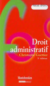 Droit administratif (3e édition)