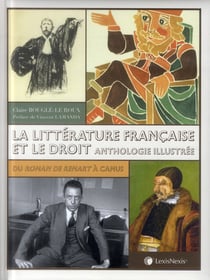 La litterature française et le droit - anthologie illustrée