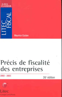 Precis de fiscalite des entreprises - 26e edition