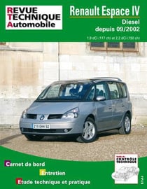 Renault espace iv - diesel depuis 09-2002