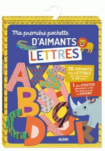 Ma première pochette d'aimants Lettres