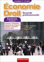 Dossiers et études - économie-droit - 2nde professionnelle tertiaire - manuel de l'élève
