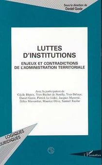 Luttes d'institutions