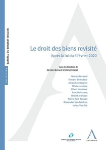 Le droit des biens revisité : après la loi du 4 février 2020
