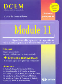 Module 11 - synthèse clinique et thérapeutique