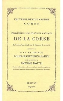 Proverbes, locutions et maximes de la Corse