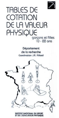 Tables de cotation de la valeur physique.