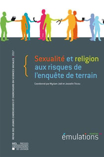 Émulations Tome 23 : sexualité et religion aux risques de l'enquête de terrain