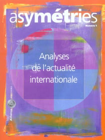 Asymetrie n 01 analyses de l'actualite internationale
